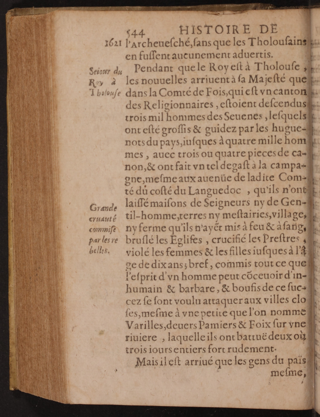1626 - Joseph Bouillerot - Trésor de l’histoire générale de notre temps - BnF Arsenal