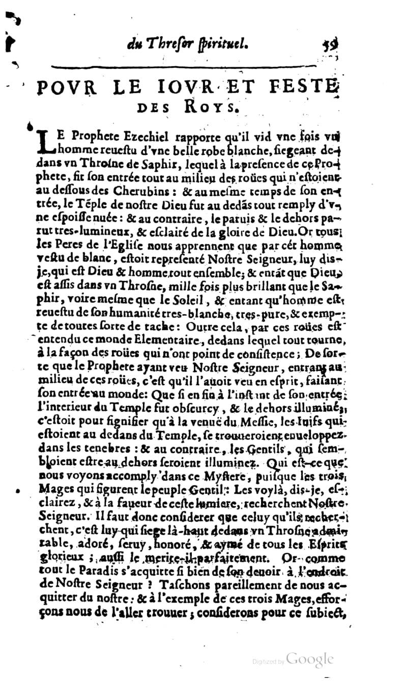 1637 - s.n. - Trésor spirituel des âmes religieuses - BM Lyon