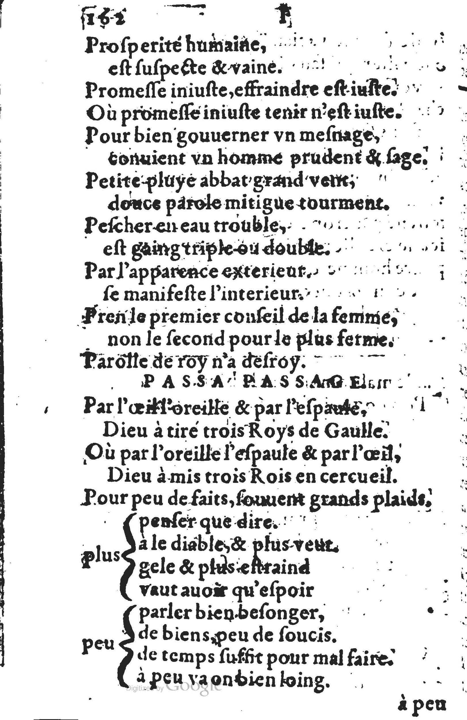 1578 - Nicolas Lescuyer - Trésor des sentences dorées - UGent