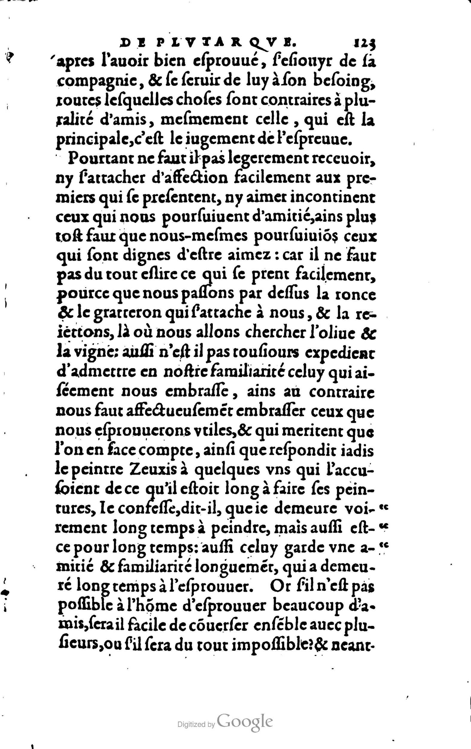 1578 - Jean Poupy - Trésor des morales de Plutarque - BSB Munich