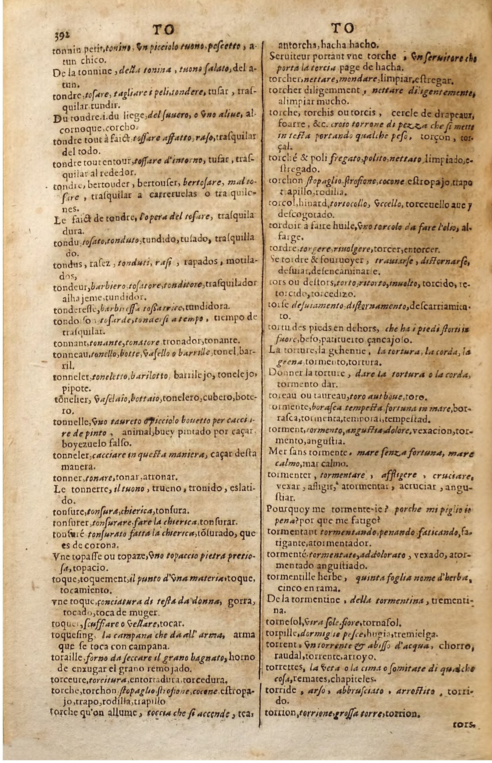 1627 - Jacques Crespin - Trésor des trois langues (Seconde partie) - Regensburg