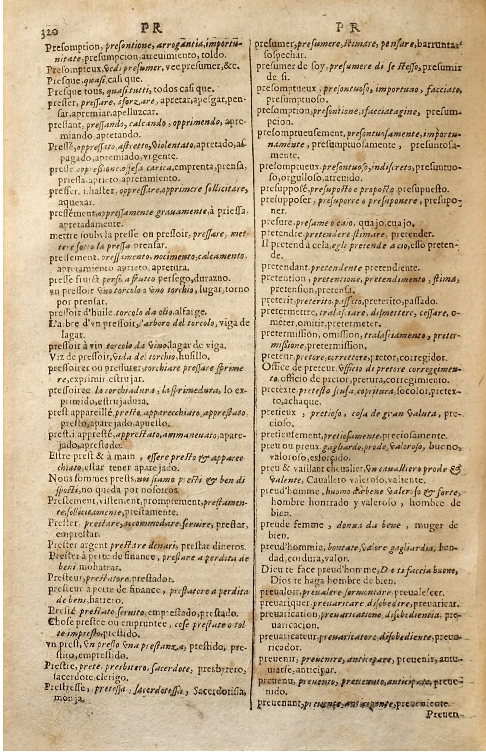 1627 - Jacques Crespin - Trésor des trois langues (Seconde partie) - Regensburg