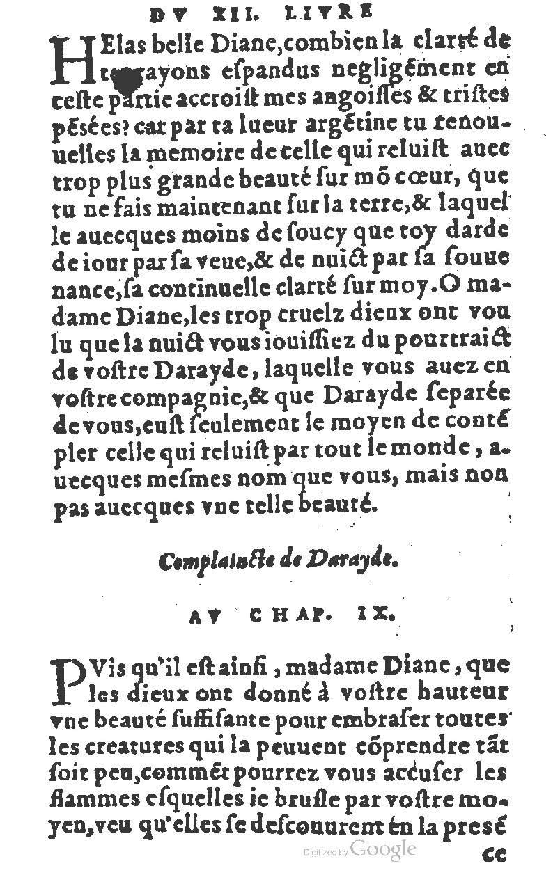 1582 - Jean Huguetan - Trésor des Amadis T. 1 - BM Lyon