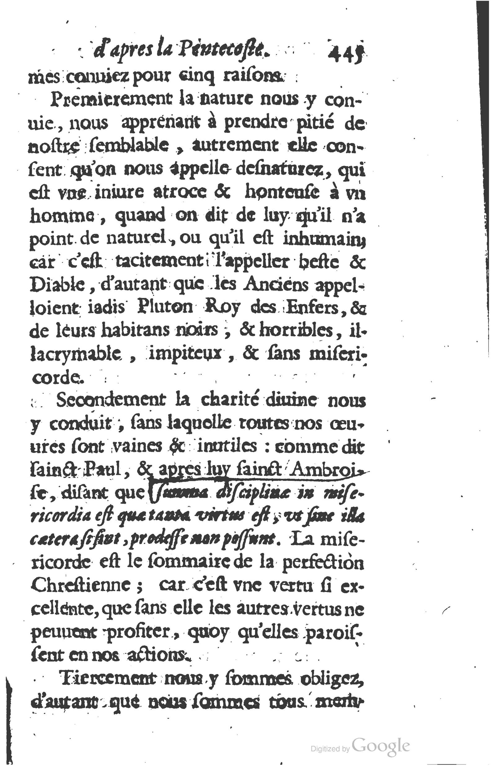1629 - Manassés de Préaulx - Sermons ou Trésors de la piété chrétienne - BM Lyon