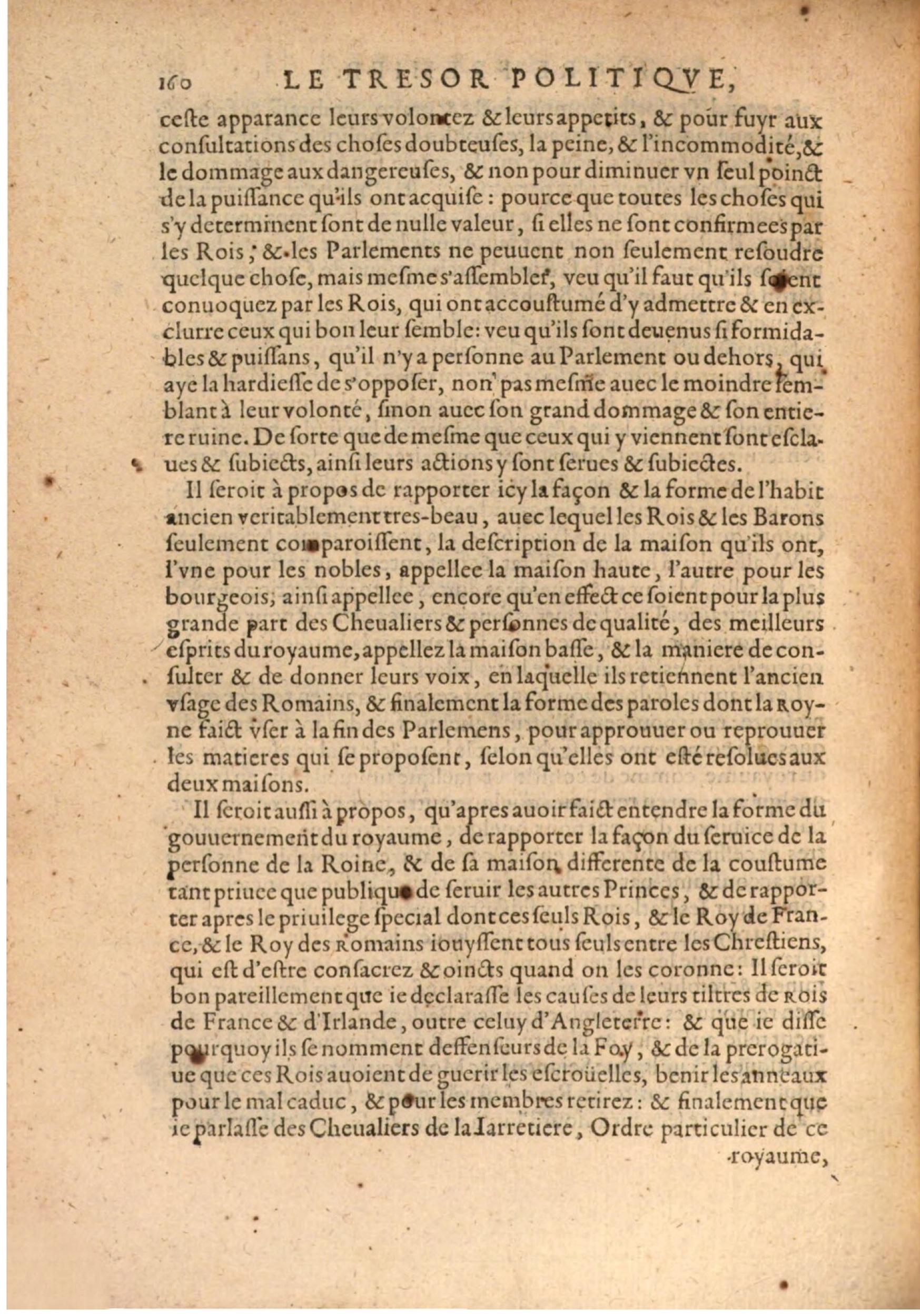 1608 - Nicolas Du Fossé - Trésor politique - BSB Munich