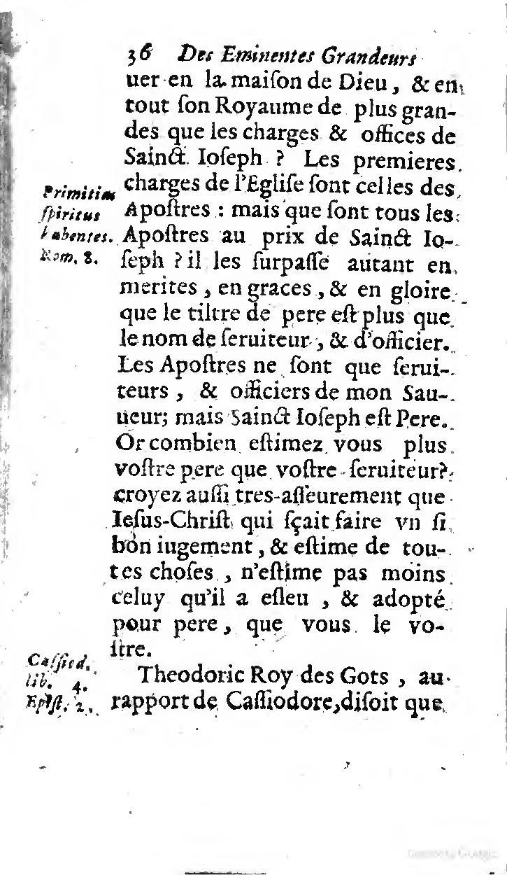 1646 - Jean Piot - Trésor inestimable de Saint-Joseph - BNC Rome