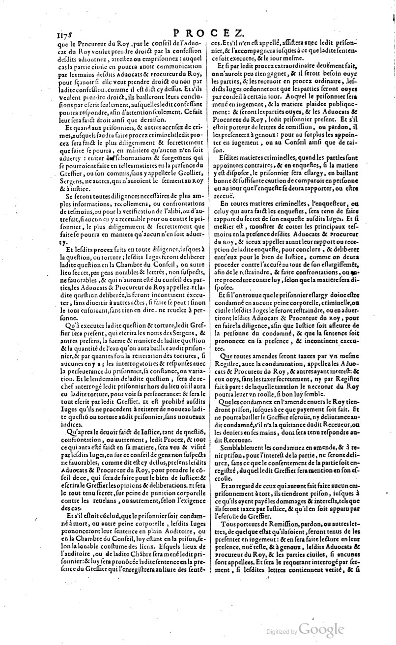 1629 - Veuve Nicolas Buon - Trésor du droit français (29620 T. 2) - BM Lyon