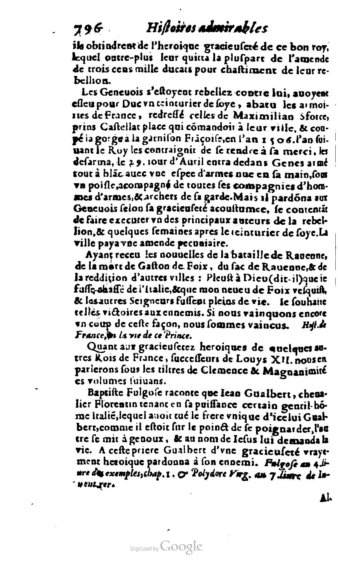 1620 - Samuel Crespin - Trésor d’histoires admirables et mémorables - BCU Lausanne