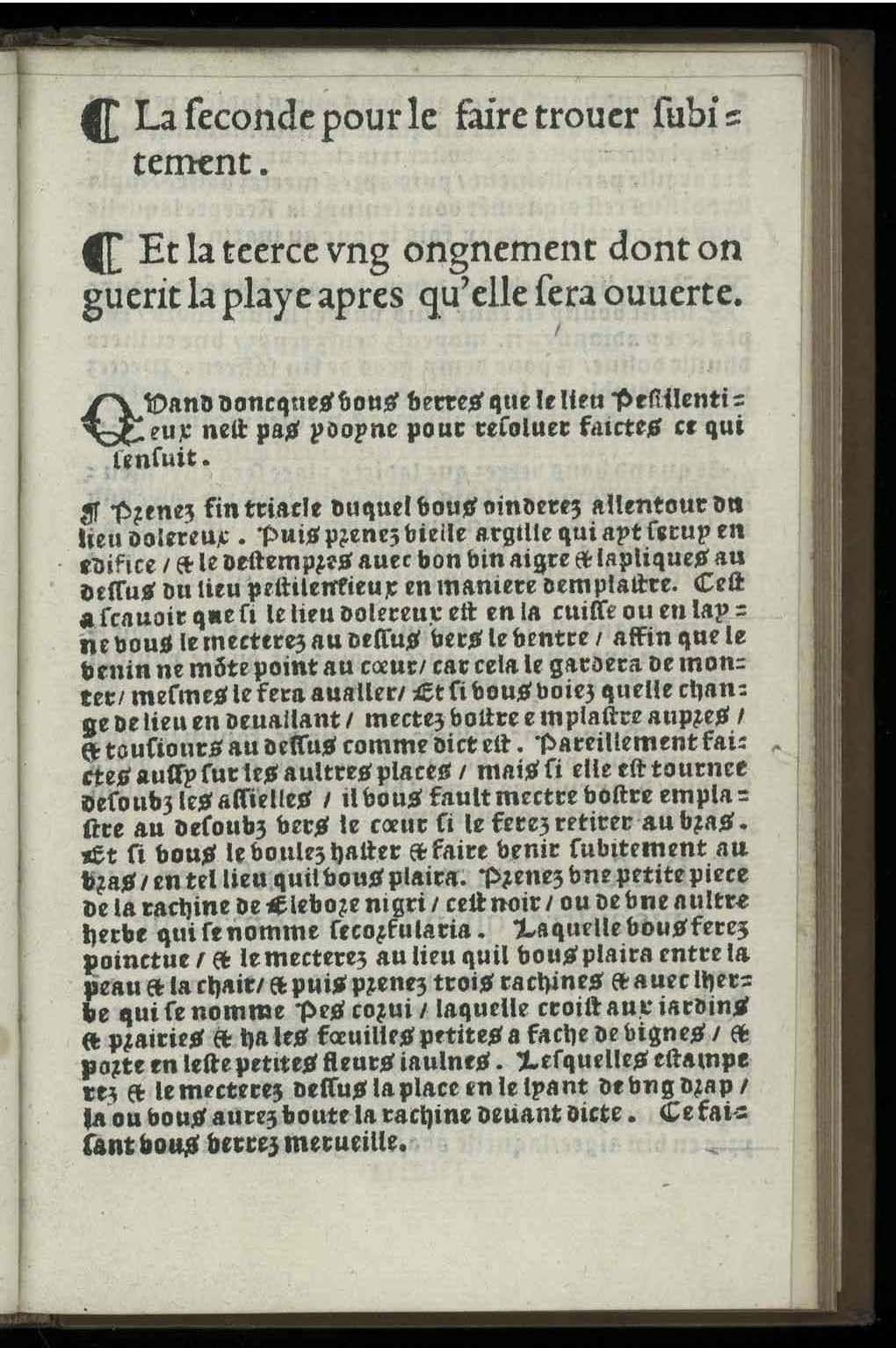 1544 - Josse Lambert - Trésor du remède préservatif et guérison de la peste - UGent