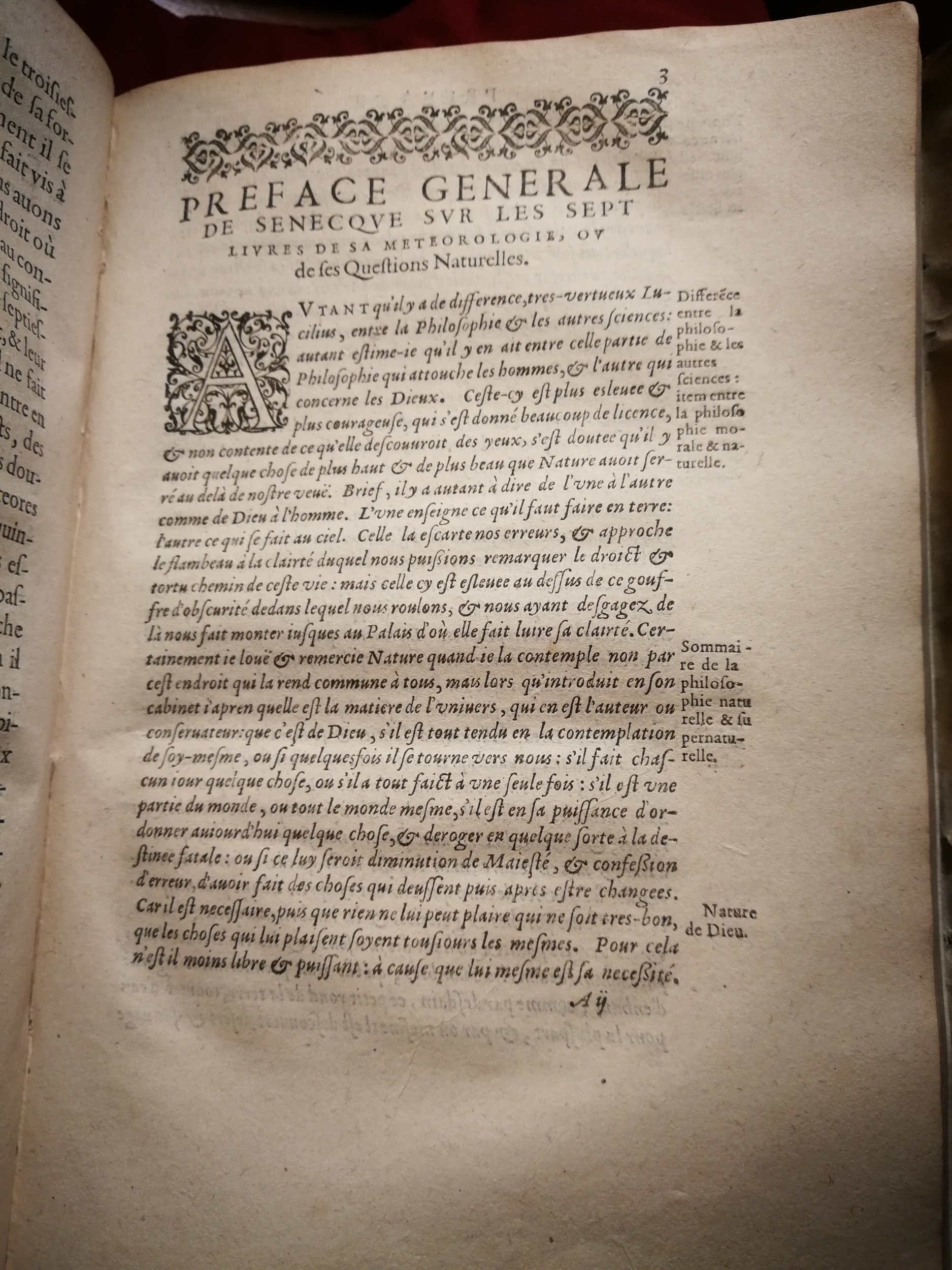 1595 - Jean Houzé - Œuvres morales et mêlées de Sénèque, Trésor de philosophie morale - T. 3 - BnF