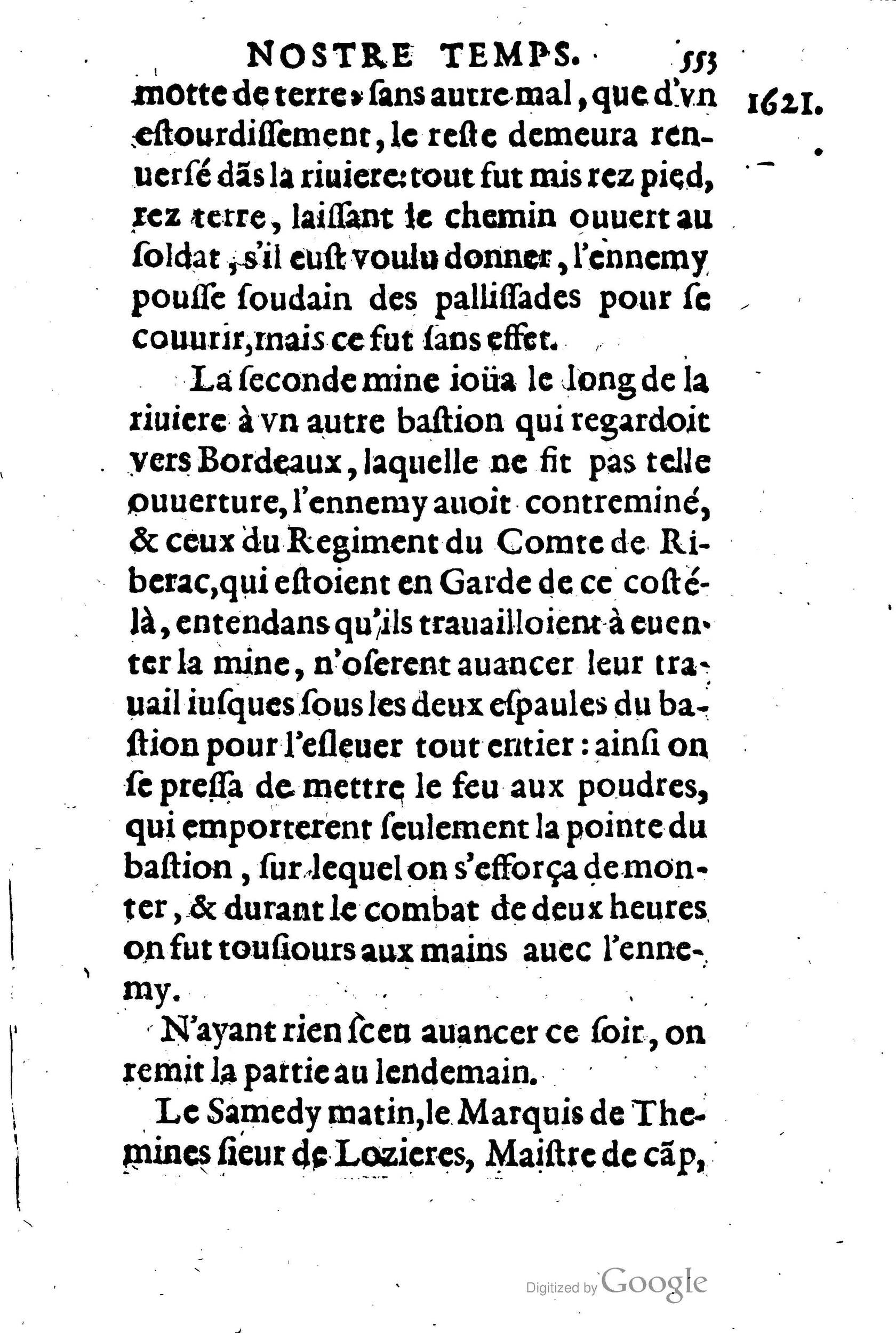 1623 - Joseph Bouillerot - Trésor de l’histoire générale de notre temps - BM Lyon
