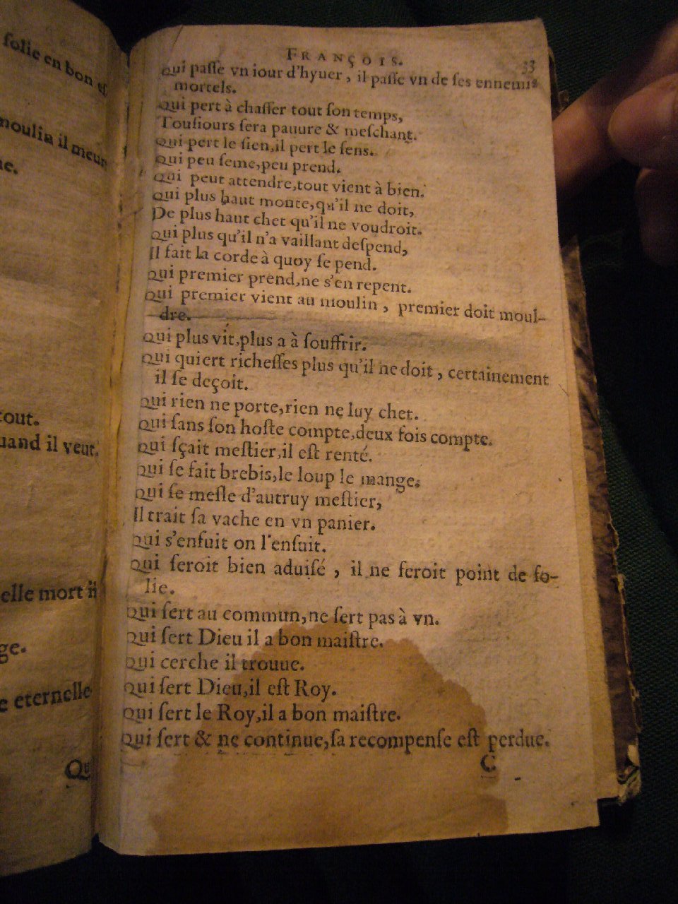 1617 - François Lefebvre - Trésor de sentences dorées et argentées - BnF Tolbiac