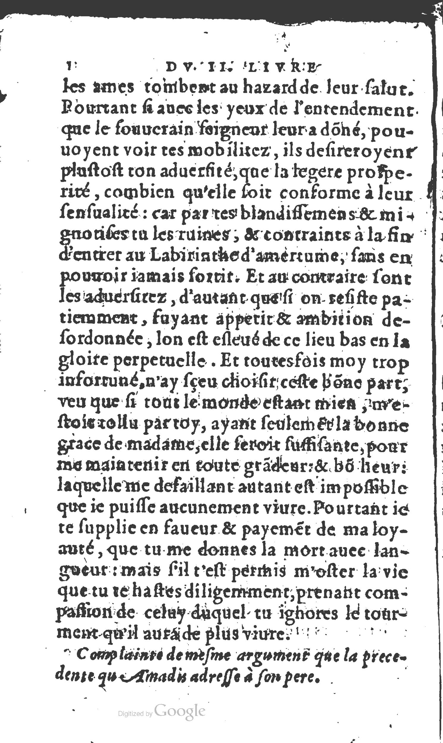1567 - Robert Le Mangnier - Trésor des Amadis - British Library 1567 - Robert Le Mangnier - Trésor des Amadis - British Library