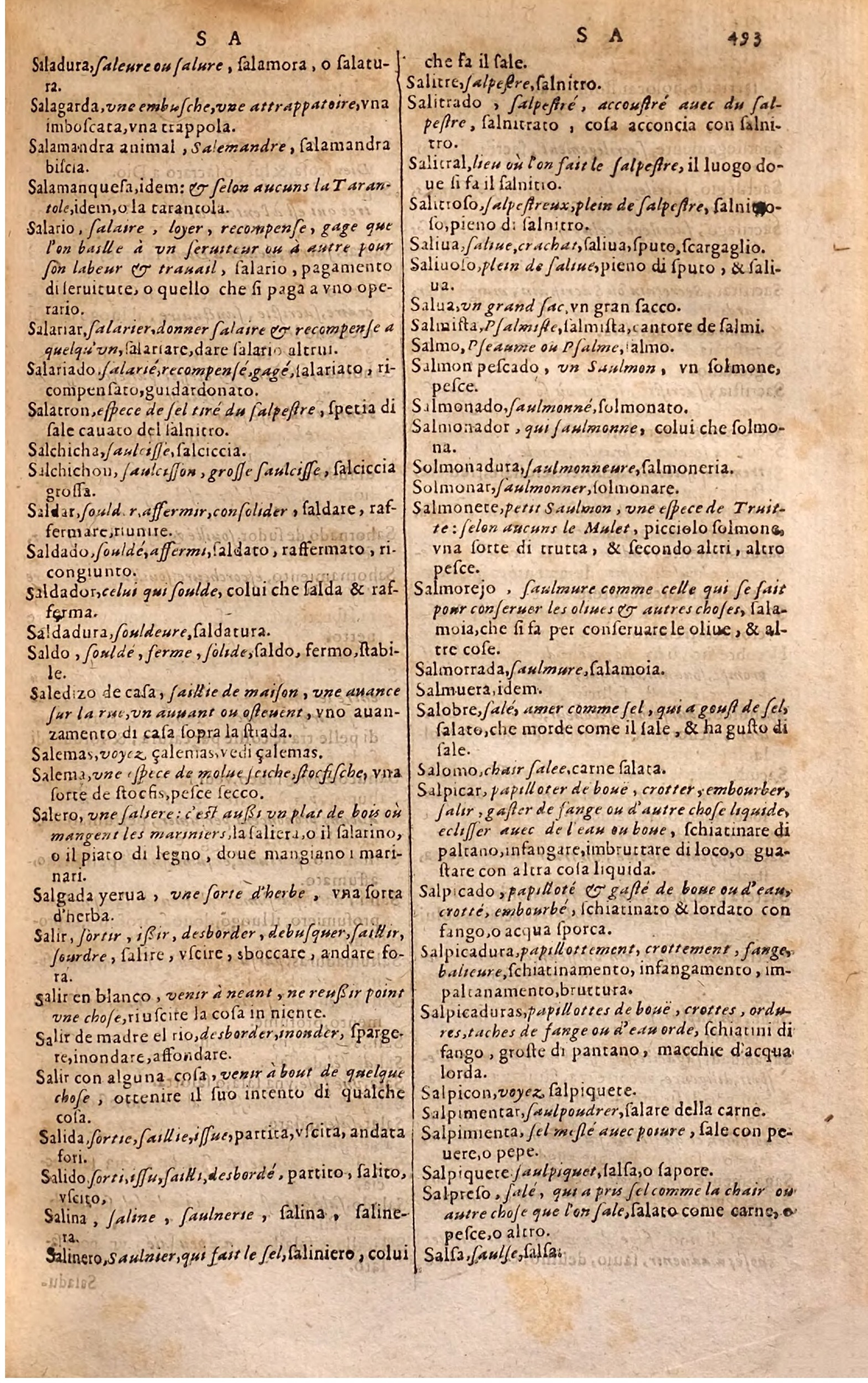 1627 - Jacques Crespin - Trésor des trois langues - Regensburg