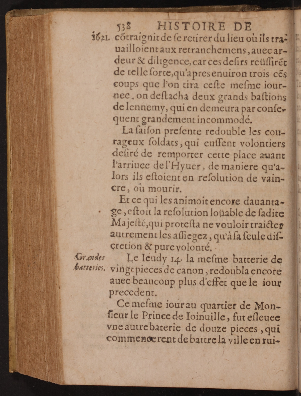 1626 - Joseph Bouillerot - Trésor de l’histoire générale de notre temps - BnF Arsenal