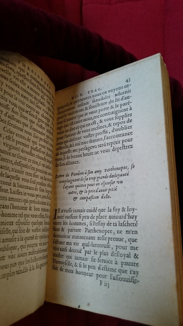 1581 - Pierre Le Voirier et Gervais Mallot - Trésor des histoires tragiques - BnF Richelieu