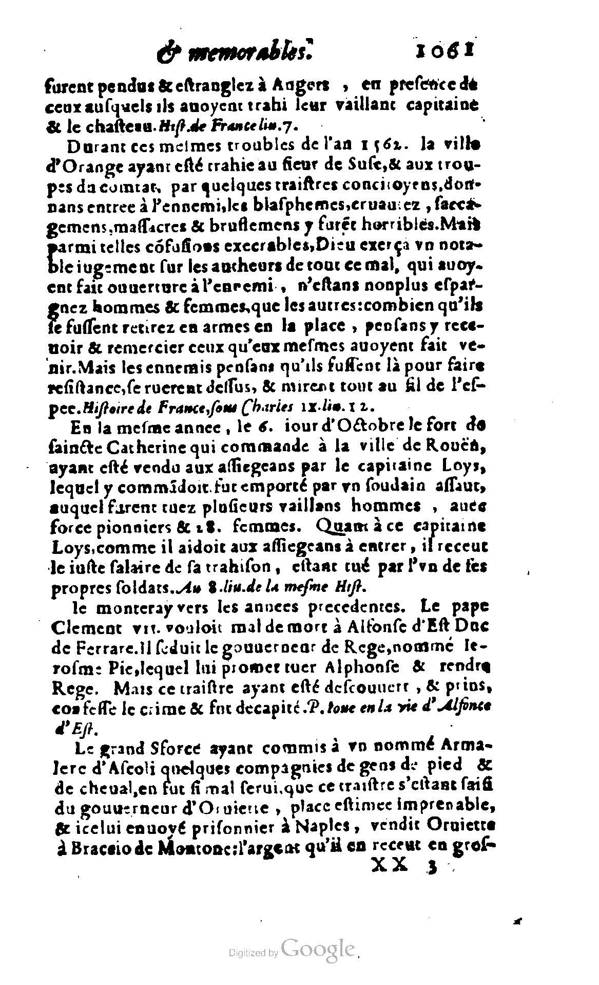 1620 - Samuel Crespin - Trésor d’histoires admirables et mémorables - BCU Lausanne