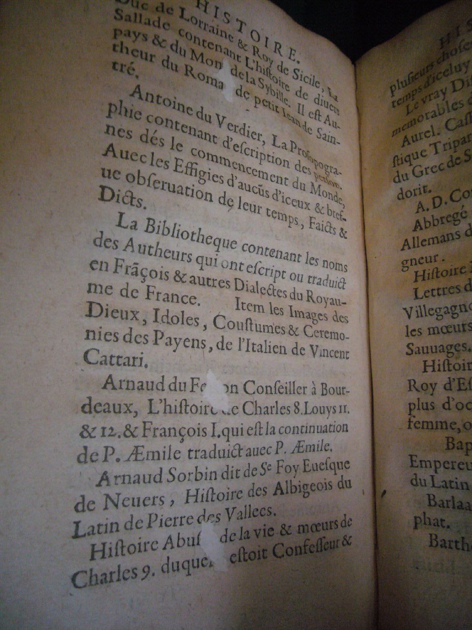 1602 - François Jacquin - Trésor des bons esprits français - BnF Arsenal