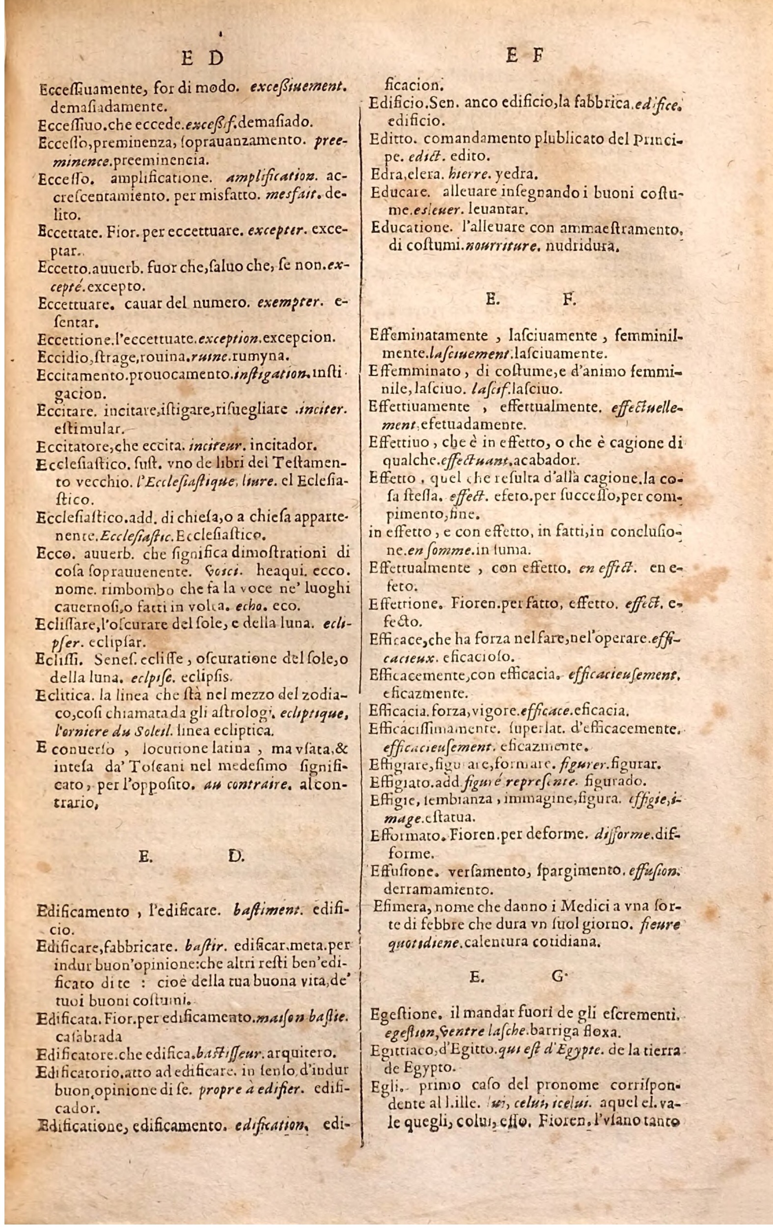 1627 - Jacques Crespin - Trésor des trois langues (Troisième partie) - Regensburg