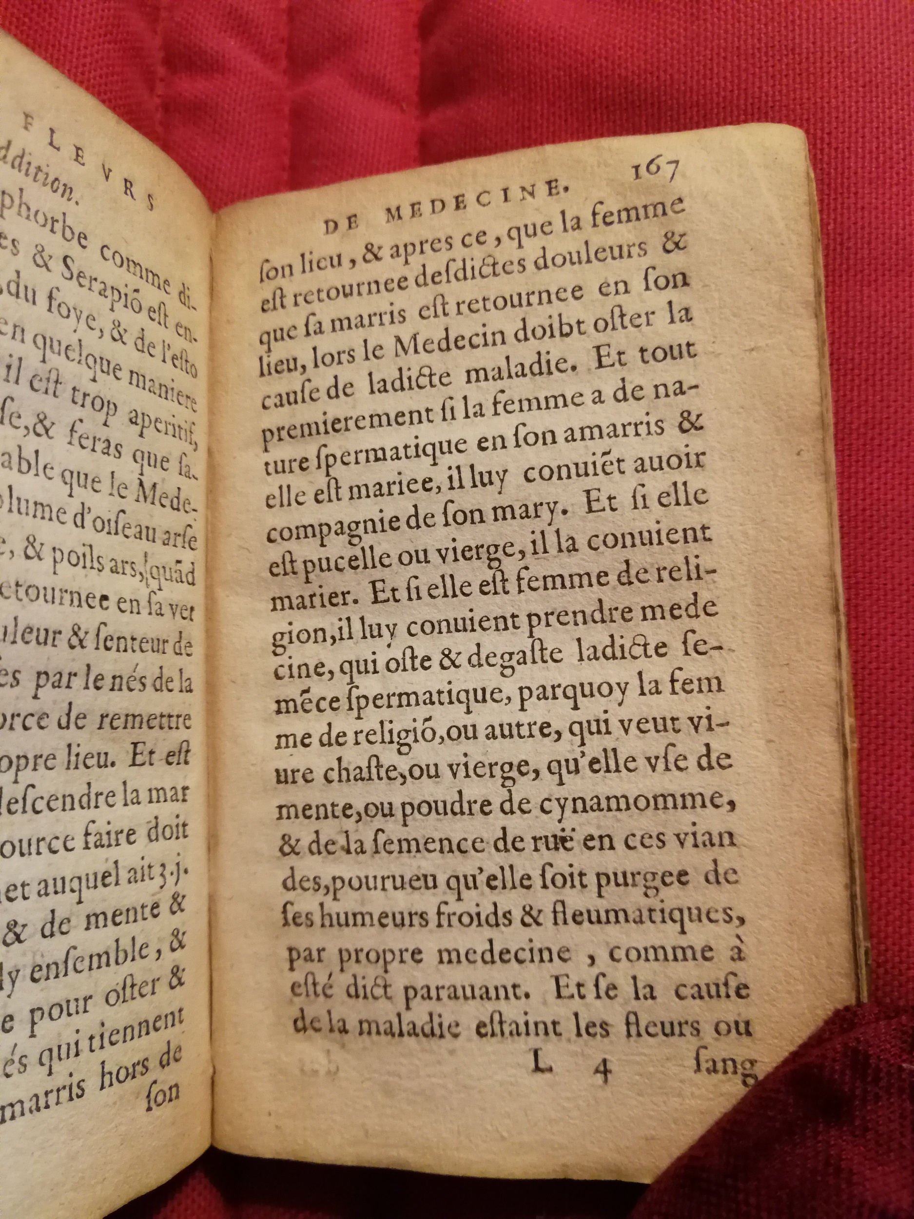 1586 - Benoît Rigaud - Trésor des fleurs et secrets de médecine - Sainte-Geneviève