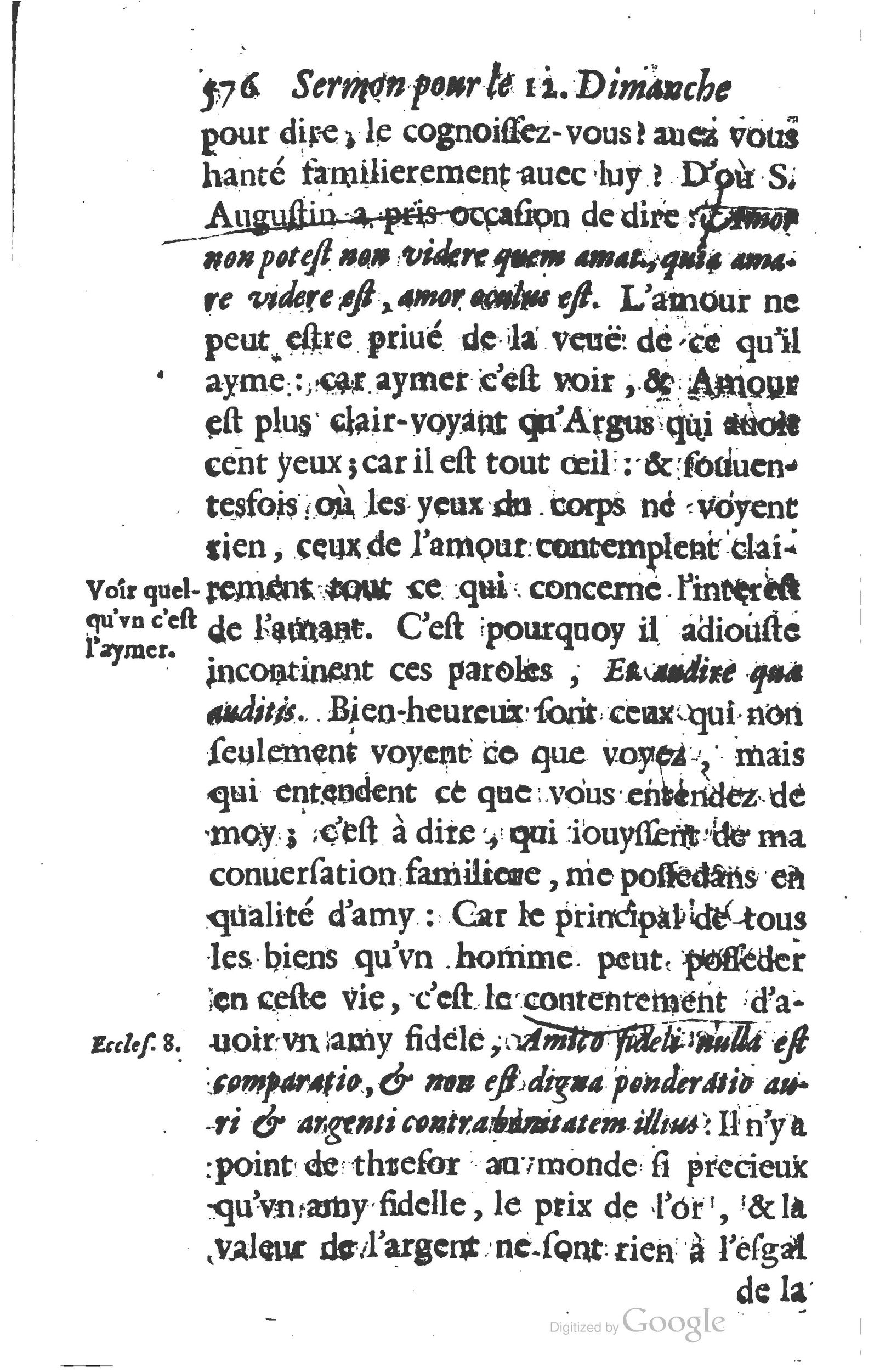 1629 - Manassés de Préaulx - Sermons ou Trésors de la piété chrétienne - BM Lyon