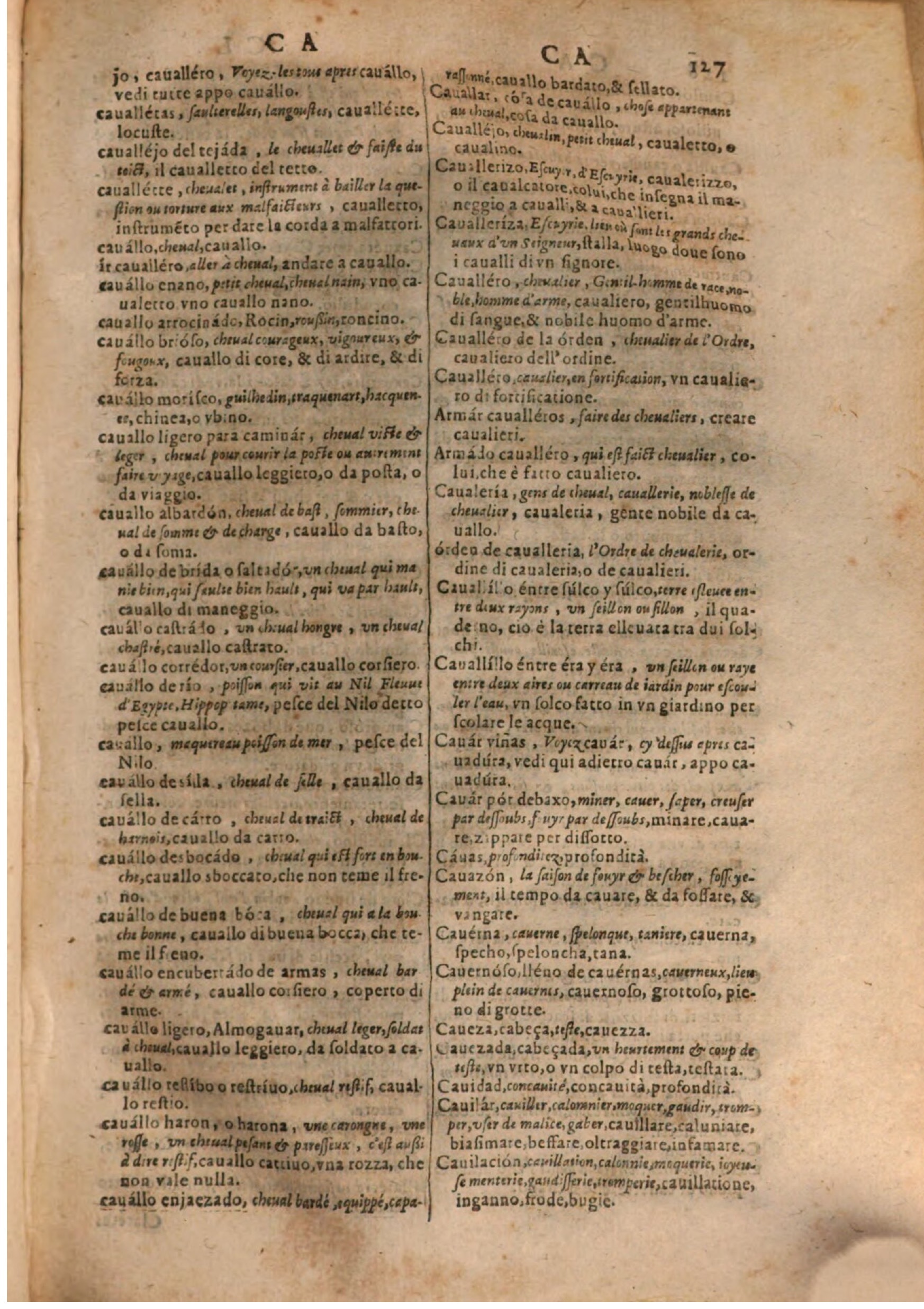 1637 - Jacques Crespin - Trésor des trois langues (Trois parties) - BSB Munich