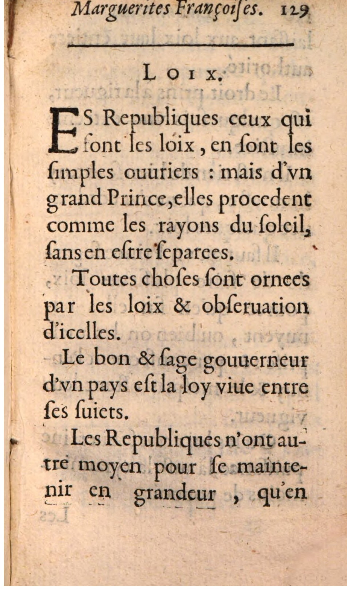 1611 - Théodore Reinsart - La Suitte des marguerites françoises, ou second thresor du bien dire - BSB Munich