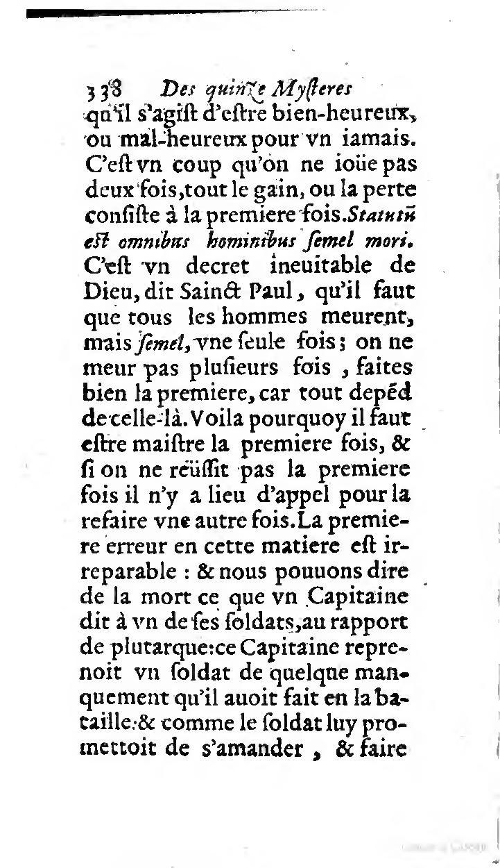 1646 - Jean Piot - Trésor inestimable de Saint-Joseph - BNC Rome
