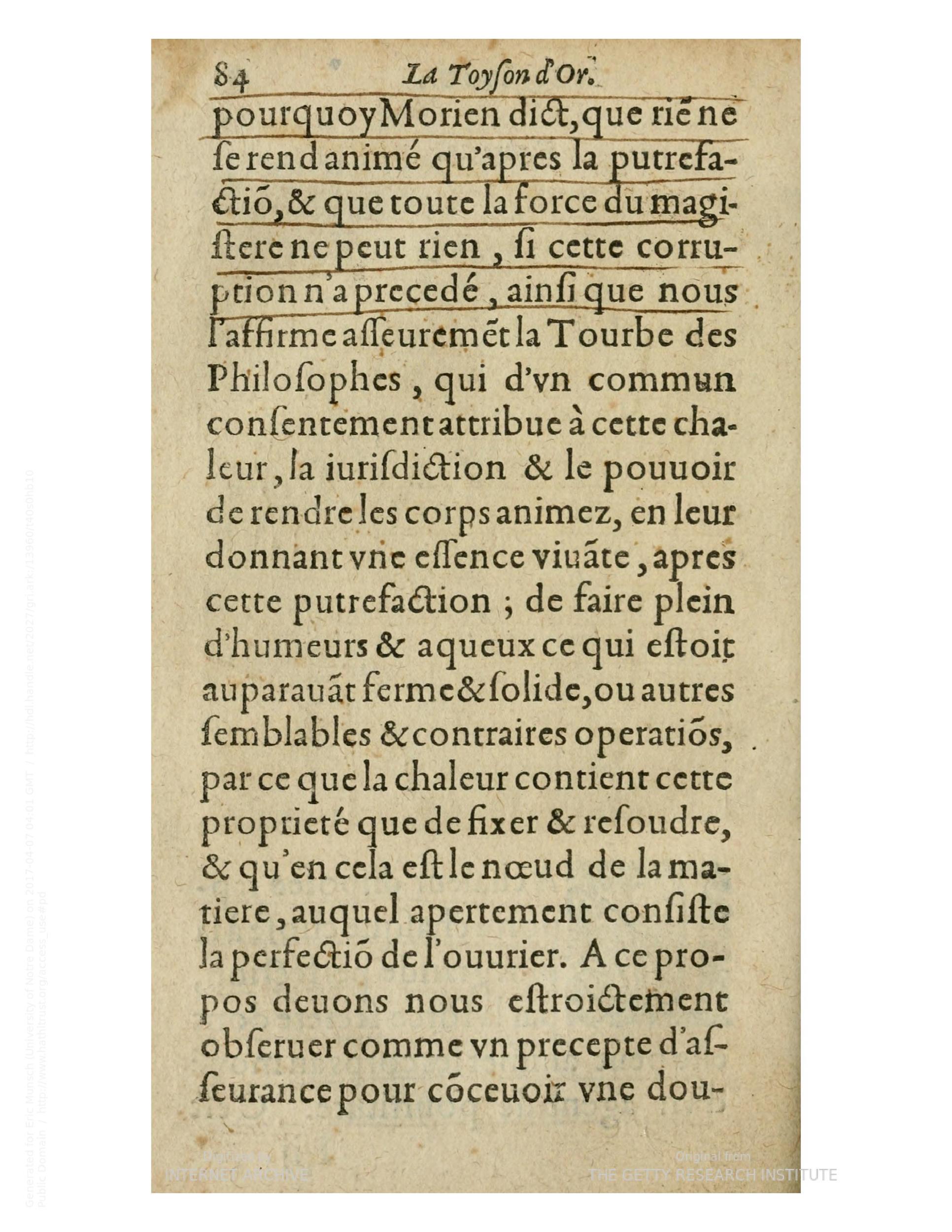 1612 - Charles Sevestre - Toison d’or ou la fleur des trésors - Getty Research Institute