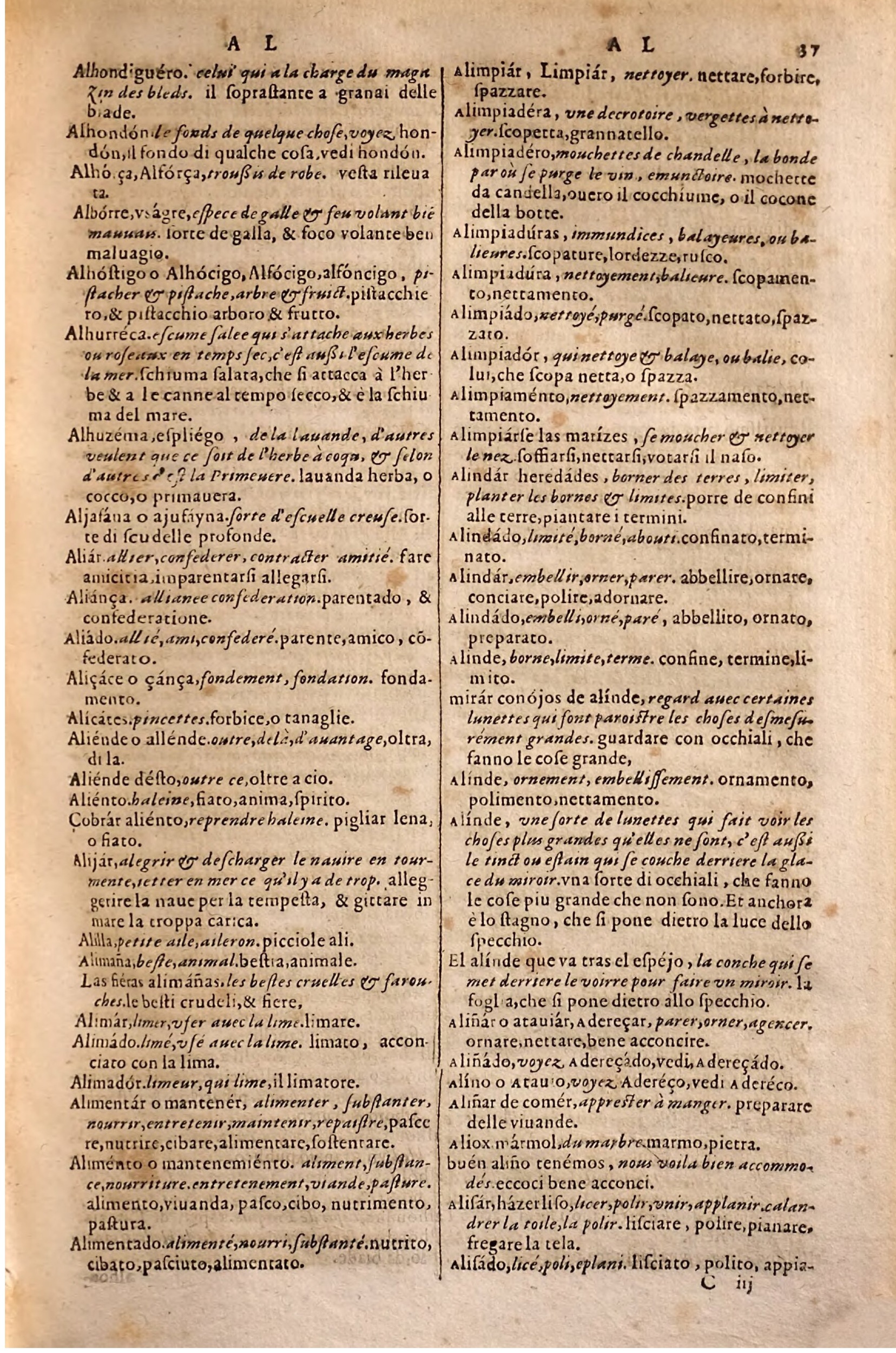 1627 - Jacques Crespin - Trésor des trois langues - Regensburg