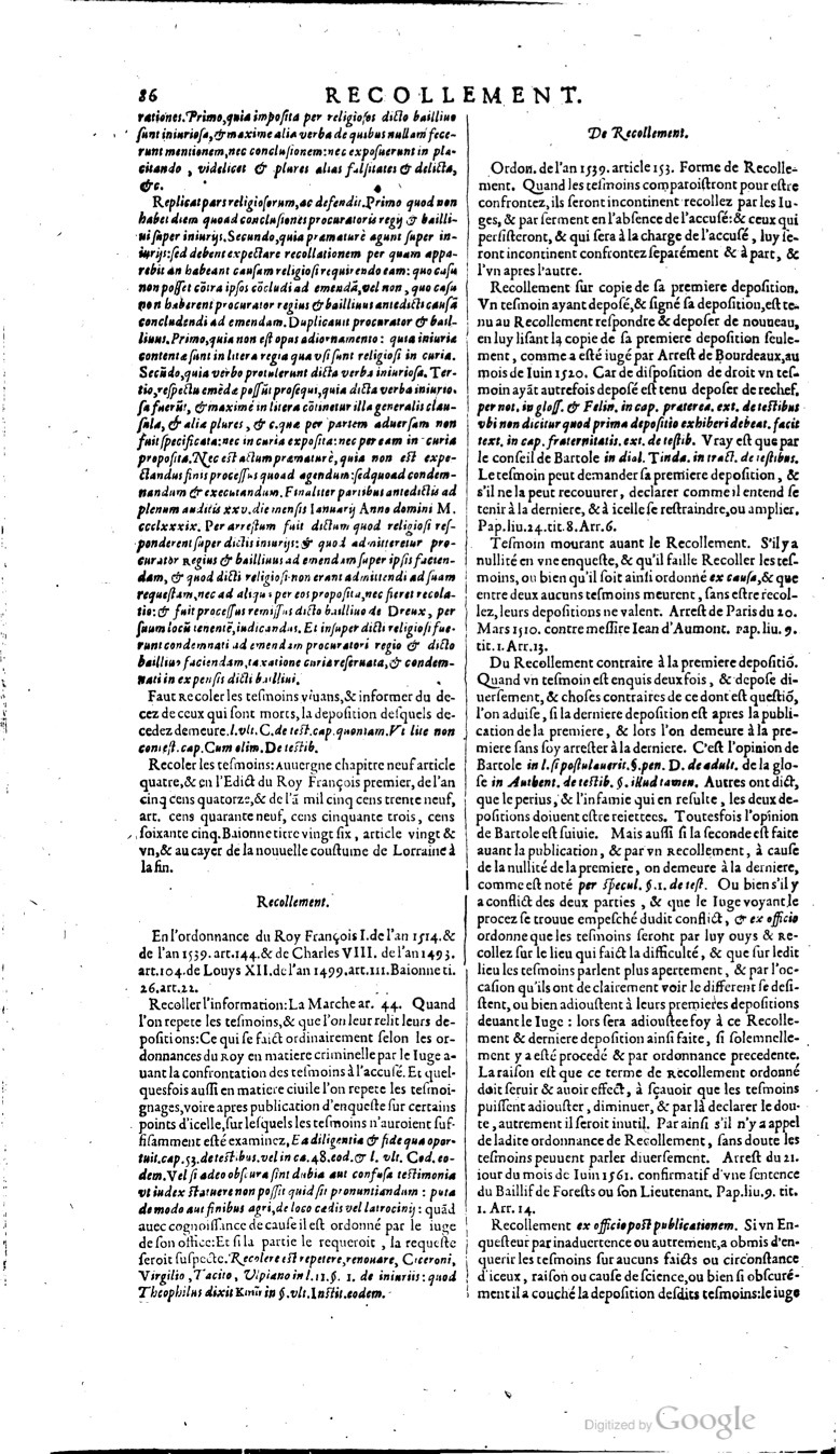 1629 - Veuve Nicolas Buon - Trésor du droit français (21754 T. 3) - BM Lyon