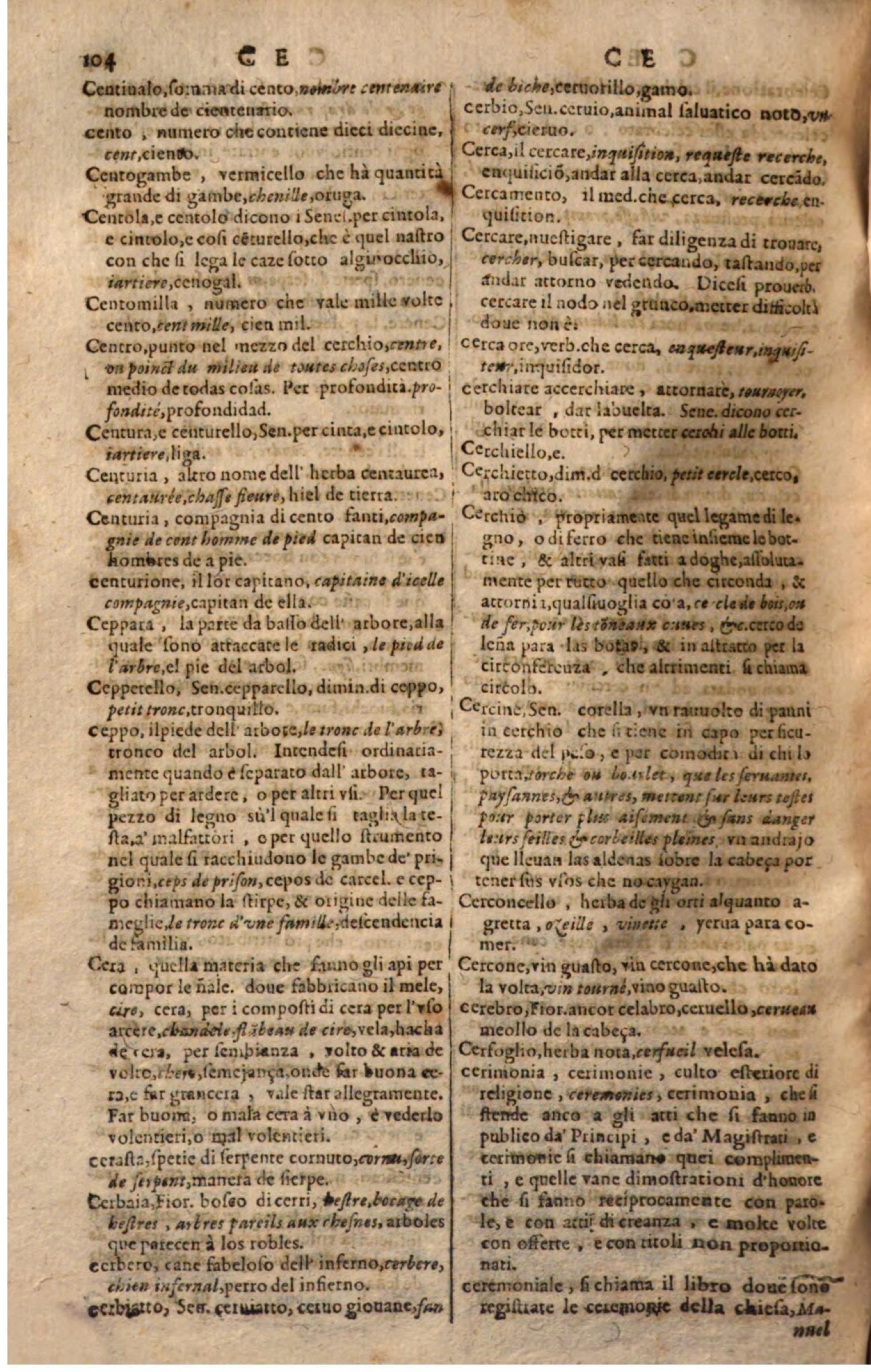 1644 - Jacques Crespin - Trésor des trois langues - Passau
