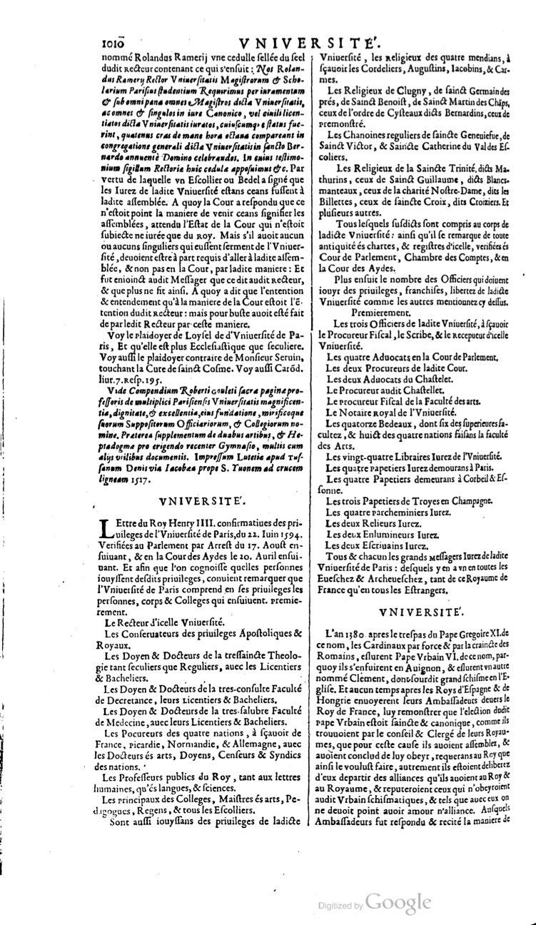 1629 - Veuve Nicolas Buon - Trésor du droit français (21754 T. 3) - BM Lyon