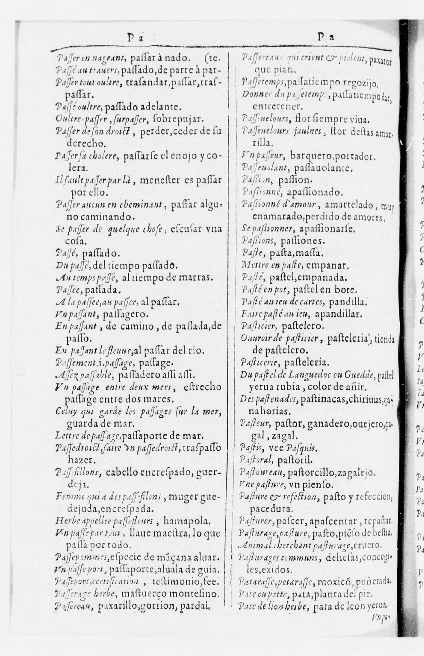 1616 - Veuve Marc Orry - Trésor des deux langues espagnole et française (Seconde partie) - BnF 1616 - Veuve Marc Orry - Trésor des deux langues espagnole et française (Seconde partie) - BnF