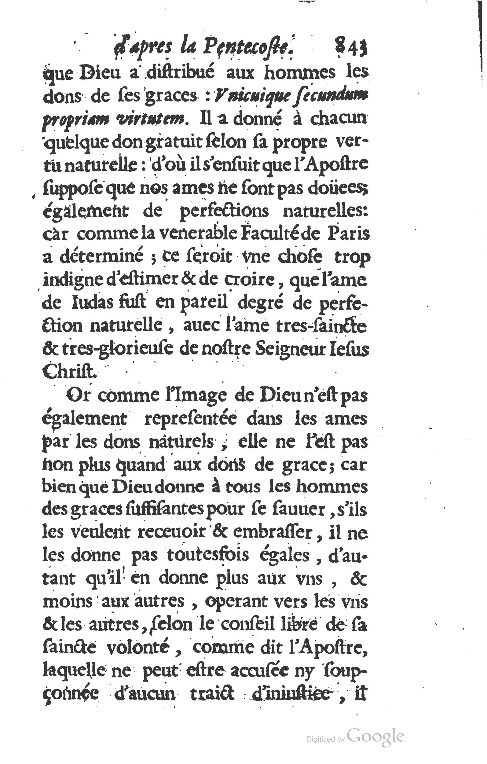 1629 - Manassés de Préaulx - Sermons ou Trésors de la piété chrétienne - BM Lyon
