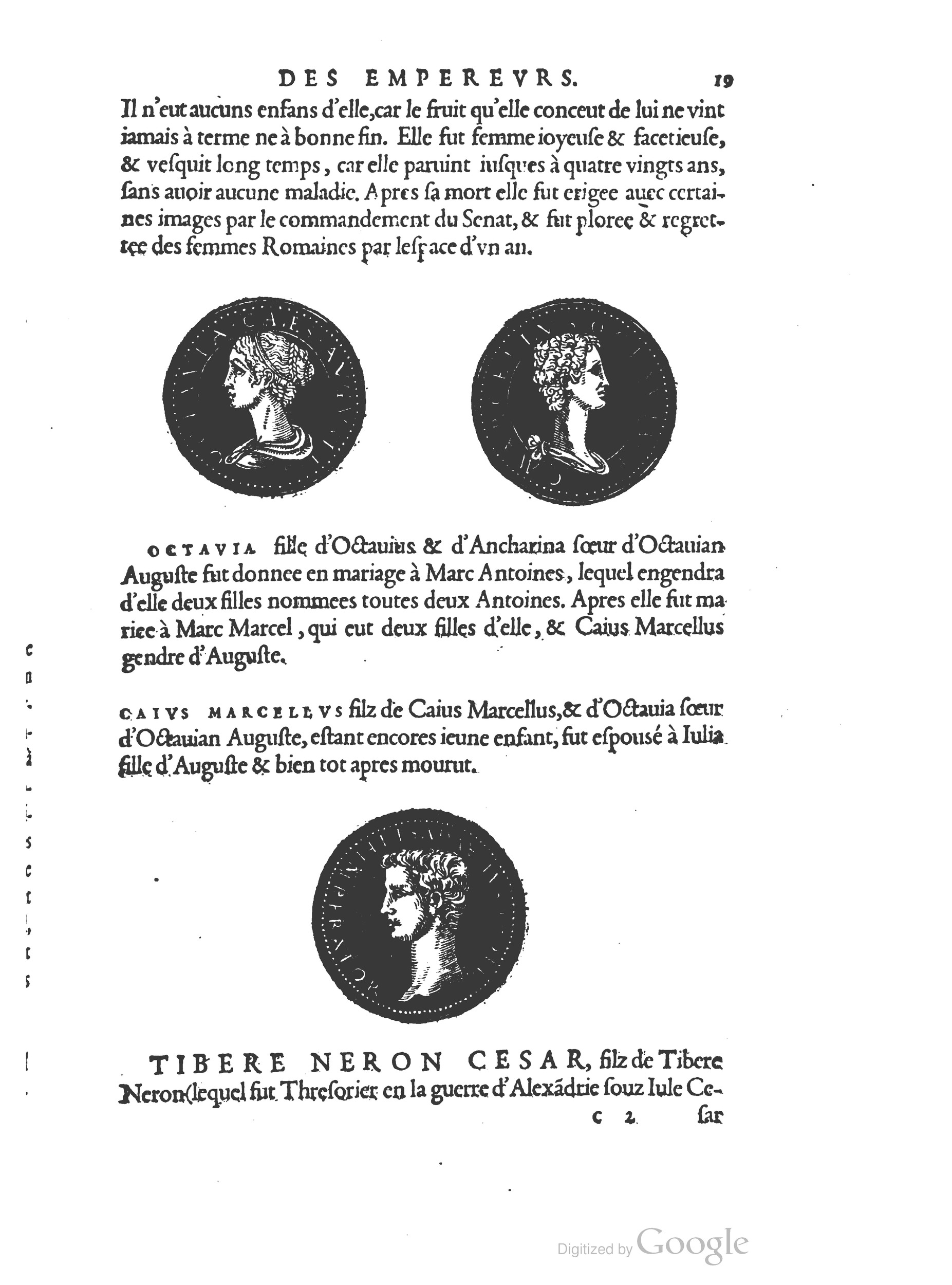 1553 - Jacopo Strada et Thomas Guérin - Épitome du Trésor des antiquités - BM Lyon