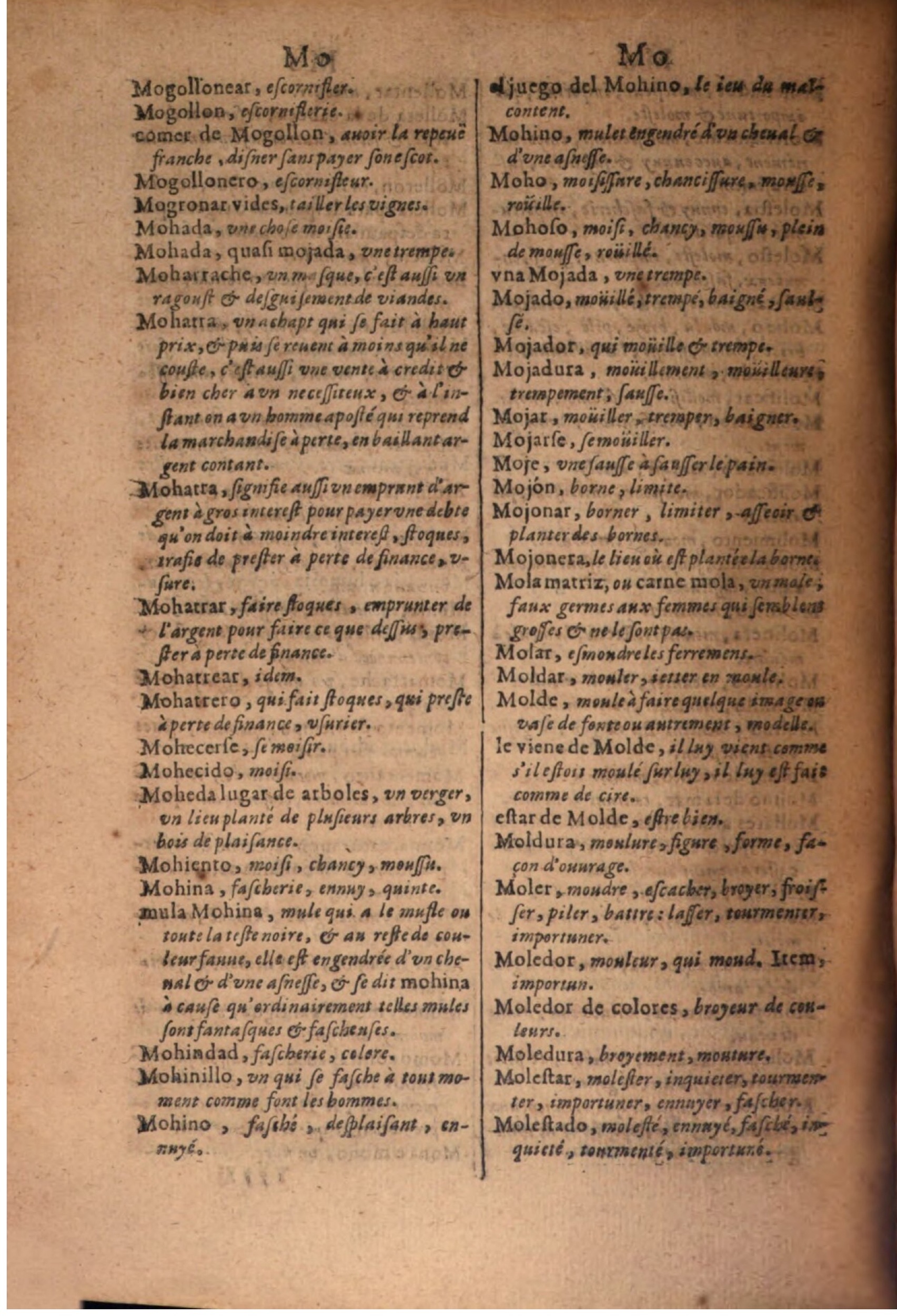 1645 - A. de Sommaville et A. Courbé - Trésor des deux langues espagnole et française - BSB Munich