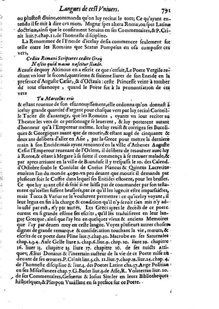 1613 - Matthieu Berjon - Trésor de l’histoire des langues de cet univers - BM Lyon
