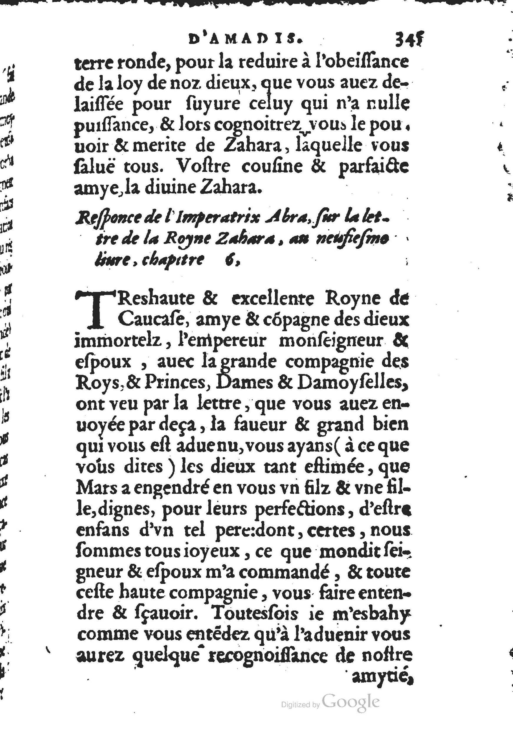 1560 - Jean d’Ogerolles et Gabriel Cotier Lyon - Trésor des Amadis - BSB Munich