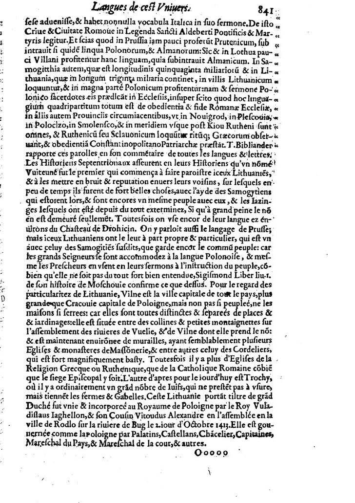 1613 - Matthieu Berjon - Trésor de l’histoire des langues de cet univers - BM Lyon