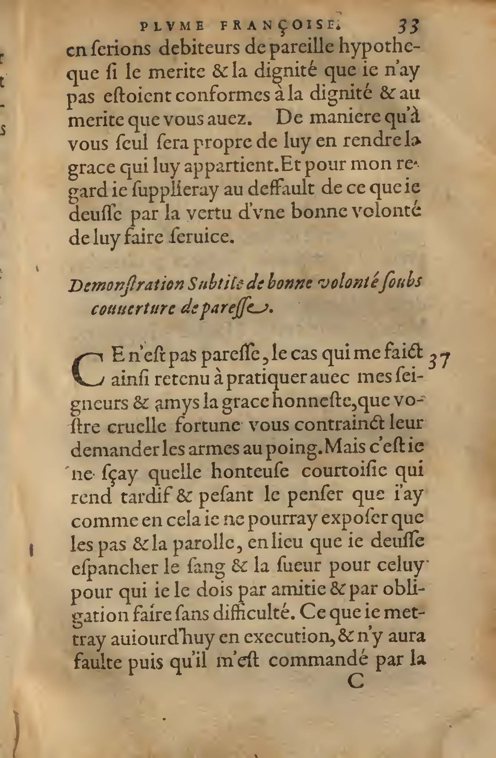 1572 - Lucas Breyer - Finances et Trésor de la plume française - BNC Rome