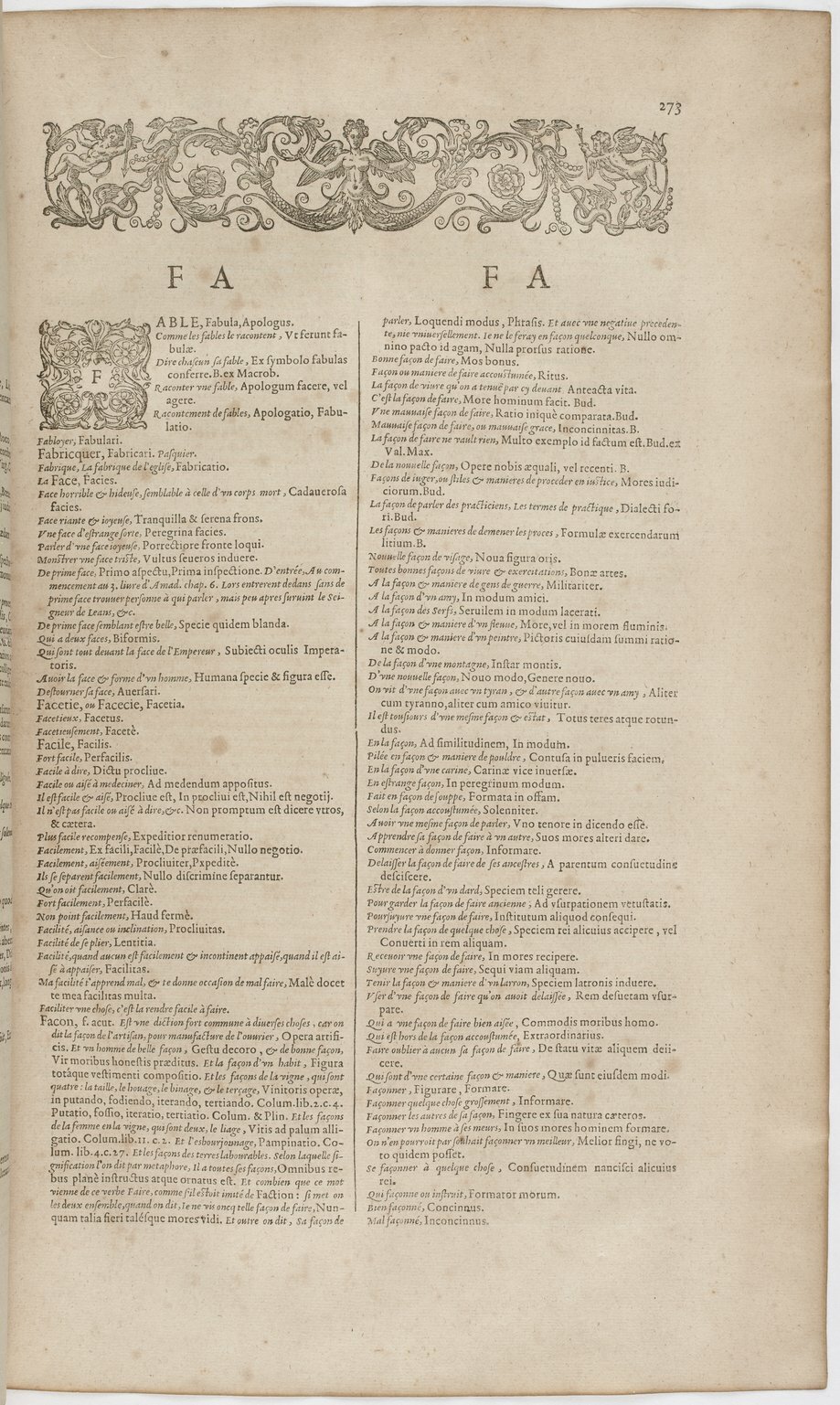 1606 - David Douceur - Trésor de la langue française - BnF