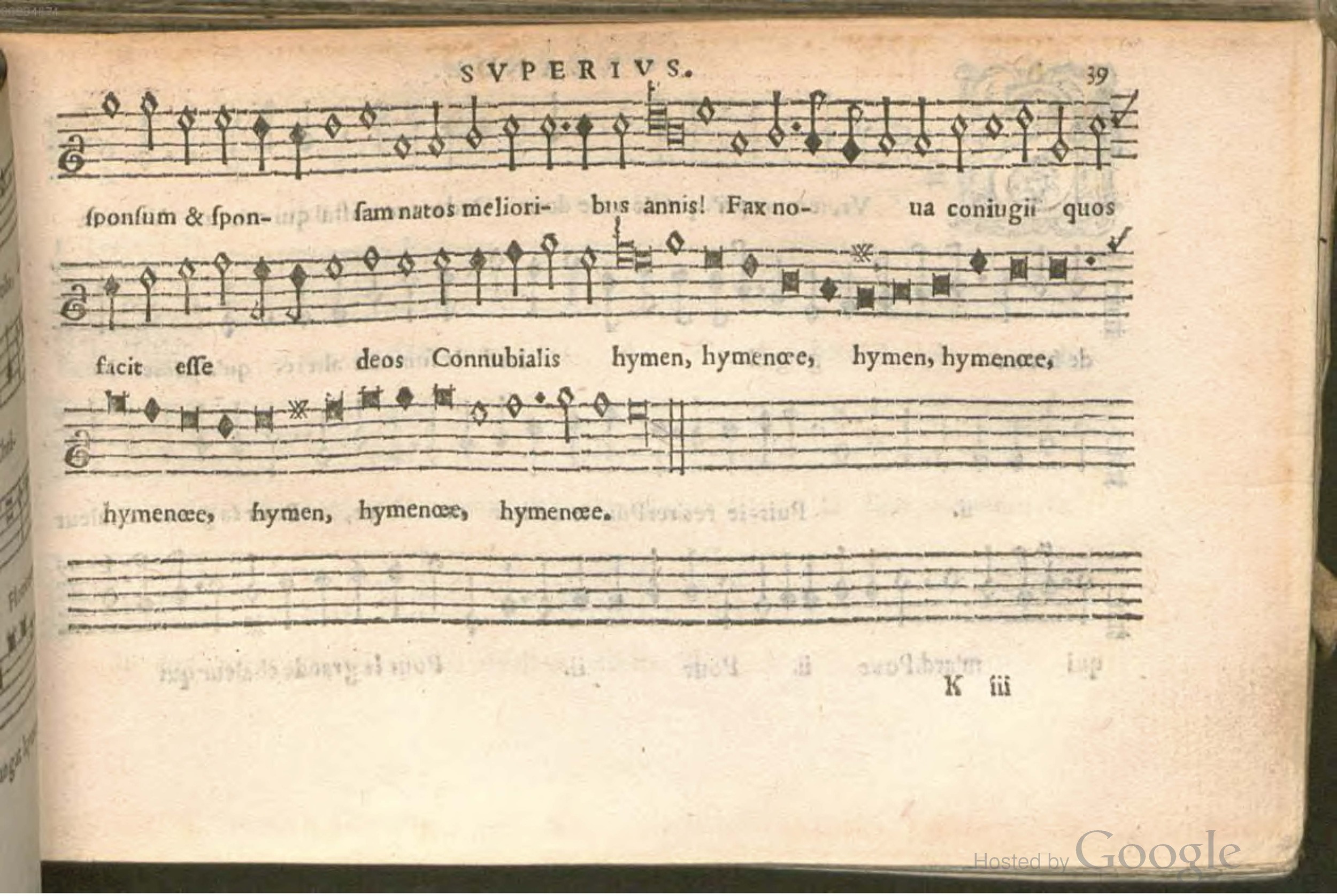 1576 - [Pierre de Saint-André] - Trésor de musique d’Orlande de Lassus Superius - BSB Munich