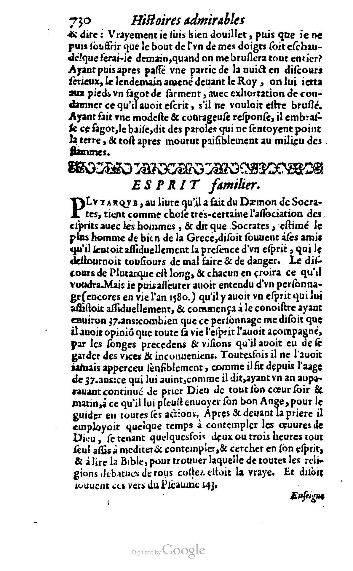 1620 - Samuel Crespin - Trésor d’histoires admirables et mémorables - BCU Lausanne