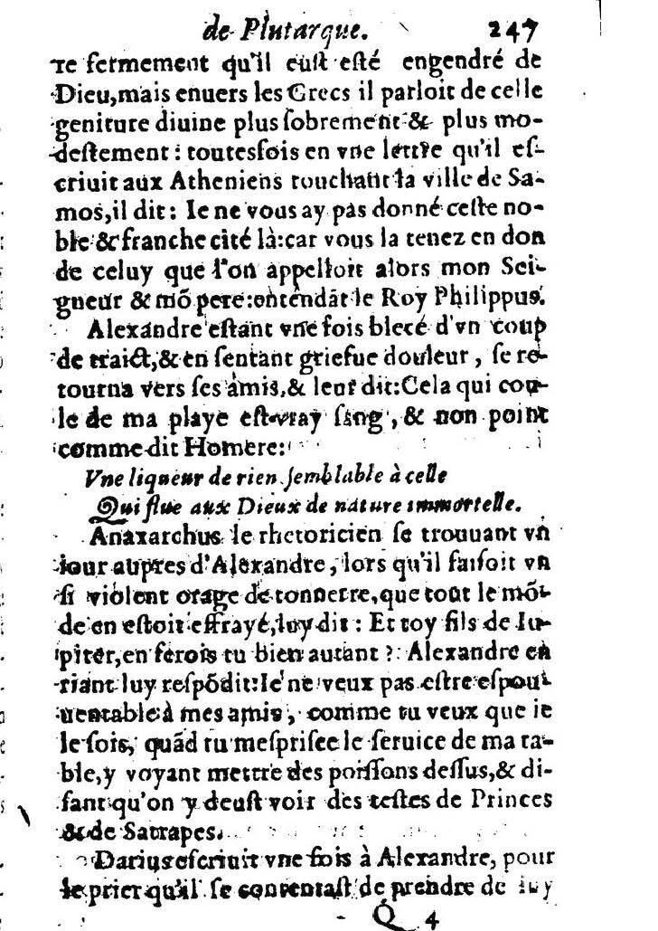 1611 - Pierre Rigaud - Trésor des vies de Plutarque - BM Lyon