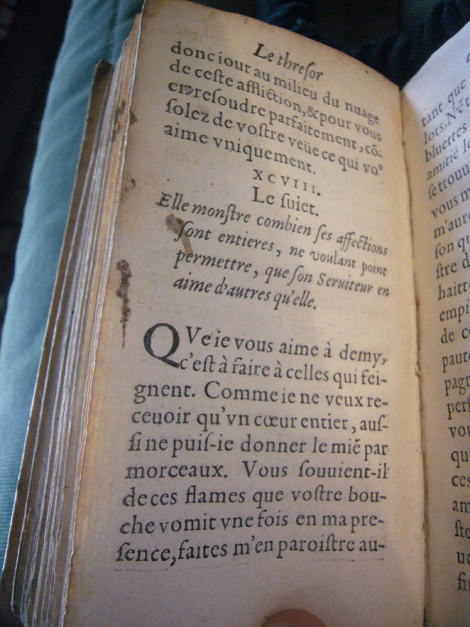 1597 - Matthieu Guillemot - Trésor d’amour - BnF Arsenal