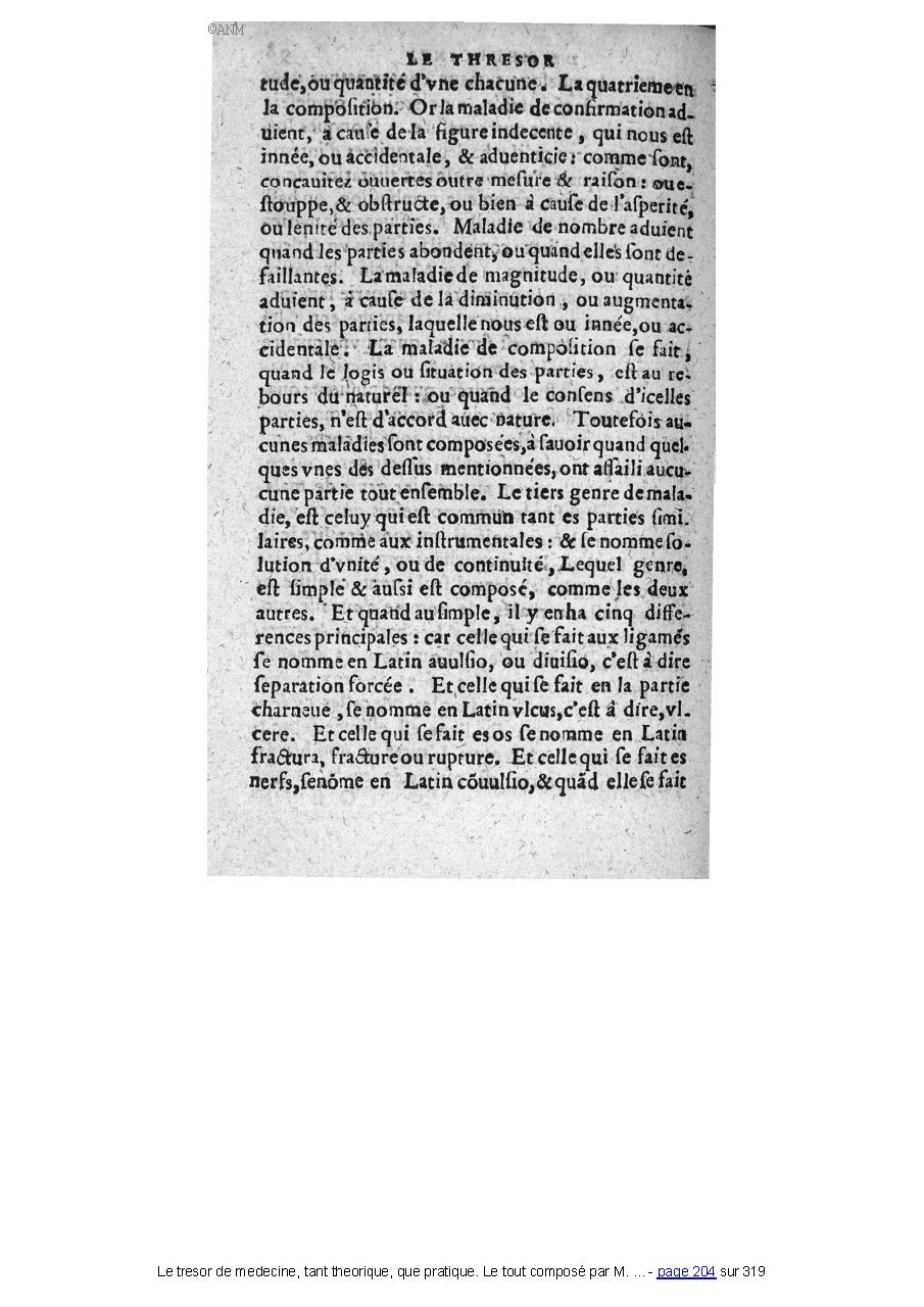 1560 - Pierre et Jan Moine - Trésor de médecine - Université Paris Cité 1560 - Pierre et Jan Moine - Trésor de médecine - Université Paris Cité