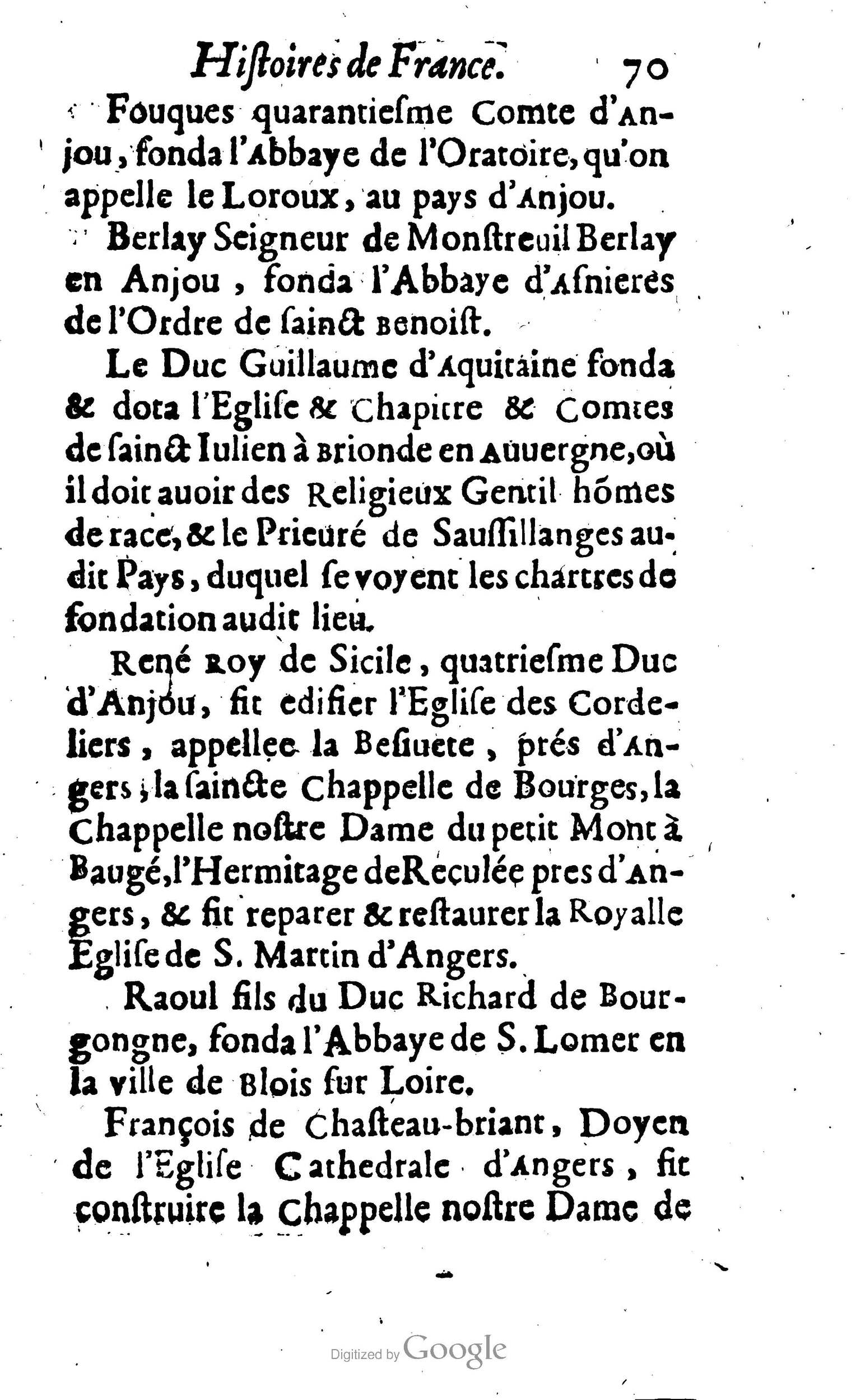 1638 - Jean Corrozet - Trésor des histoires de France - BM Lyon
