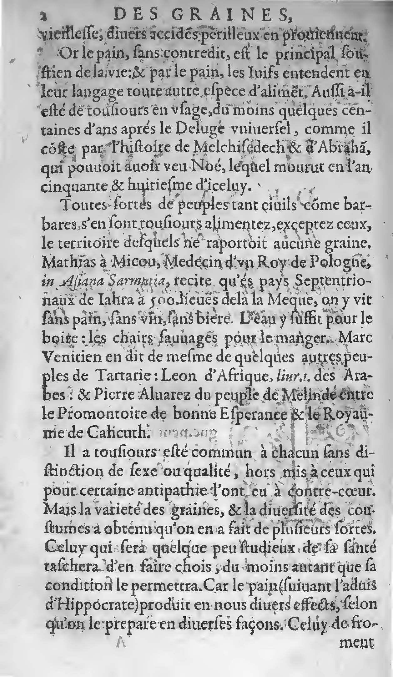 1607 - Étienne Servain et Jean Antoine Huguetan - Trésor de santé ou ménage de la vie humaine - BIU Santé