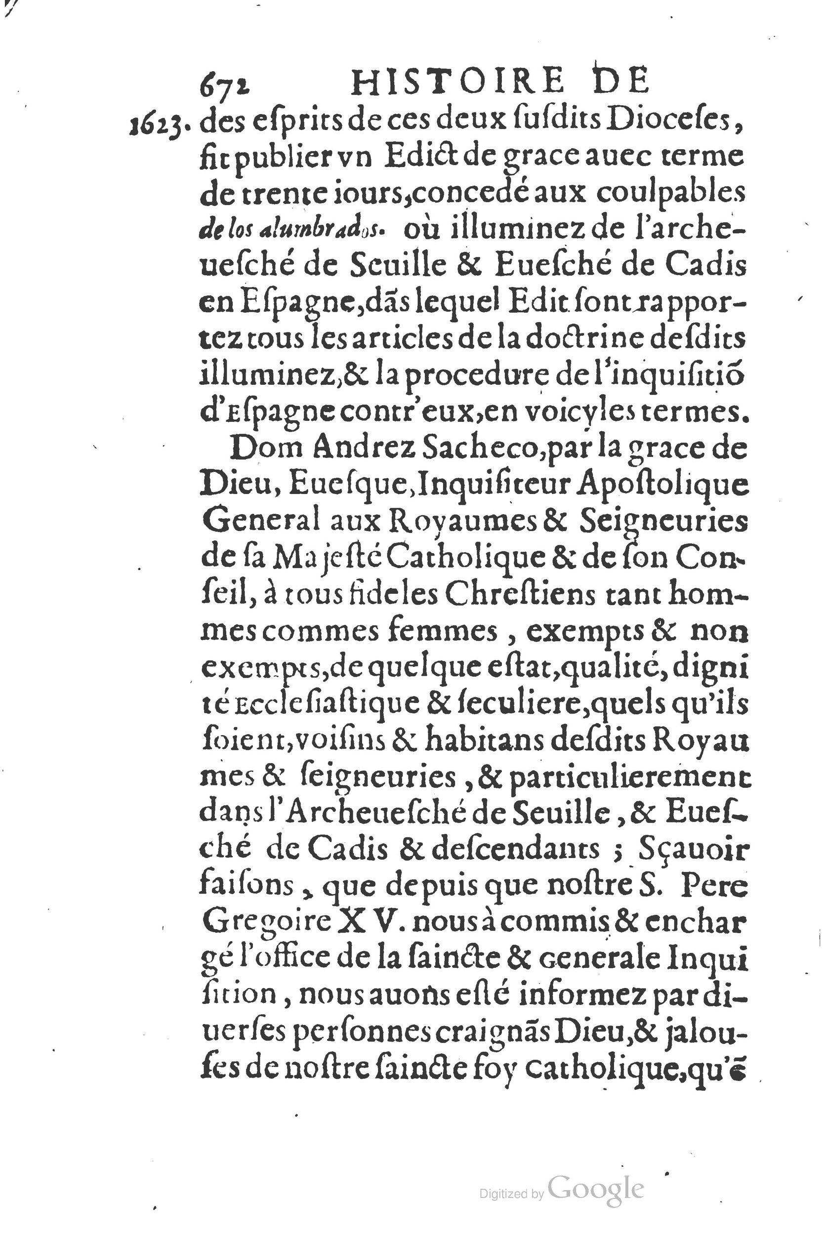 1626 - Joseph Bouillerot - Trésor de l’histoire générale de notre temps - BSB Munich